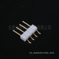 2.54 mm 4p conector de pasador horizontal blanco